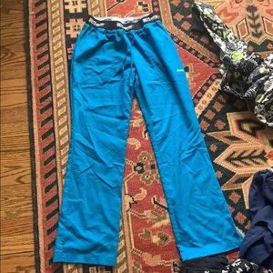 Greys anatomy bright blue active scrubs